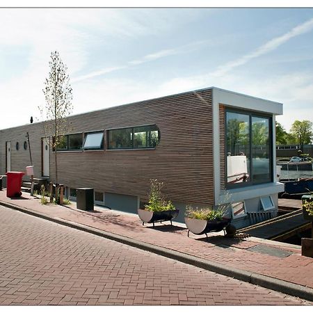Private Guesthouse Bnb The Waterhouse Houseboat Amsterdam Exterior foto